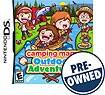 Front Detail. Camping Mama: Outdoor Adventures — PRE-OWNED - Nintendo DS.
