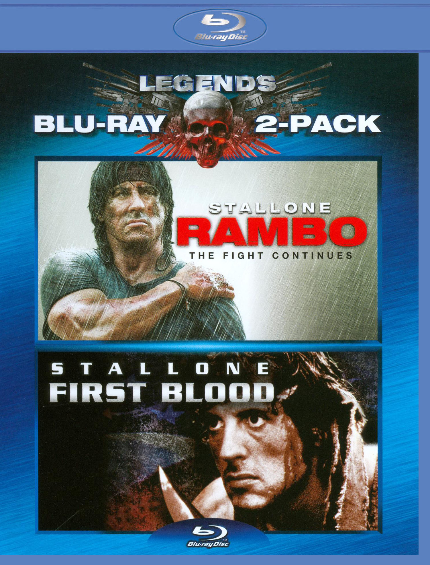 Rambo: First Blood/Rambo: The Fight Continues [2 Discs] [Blu-ray]