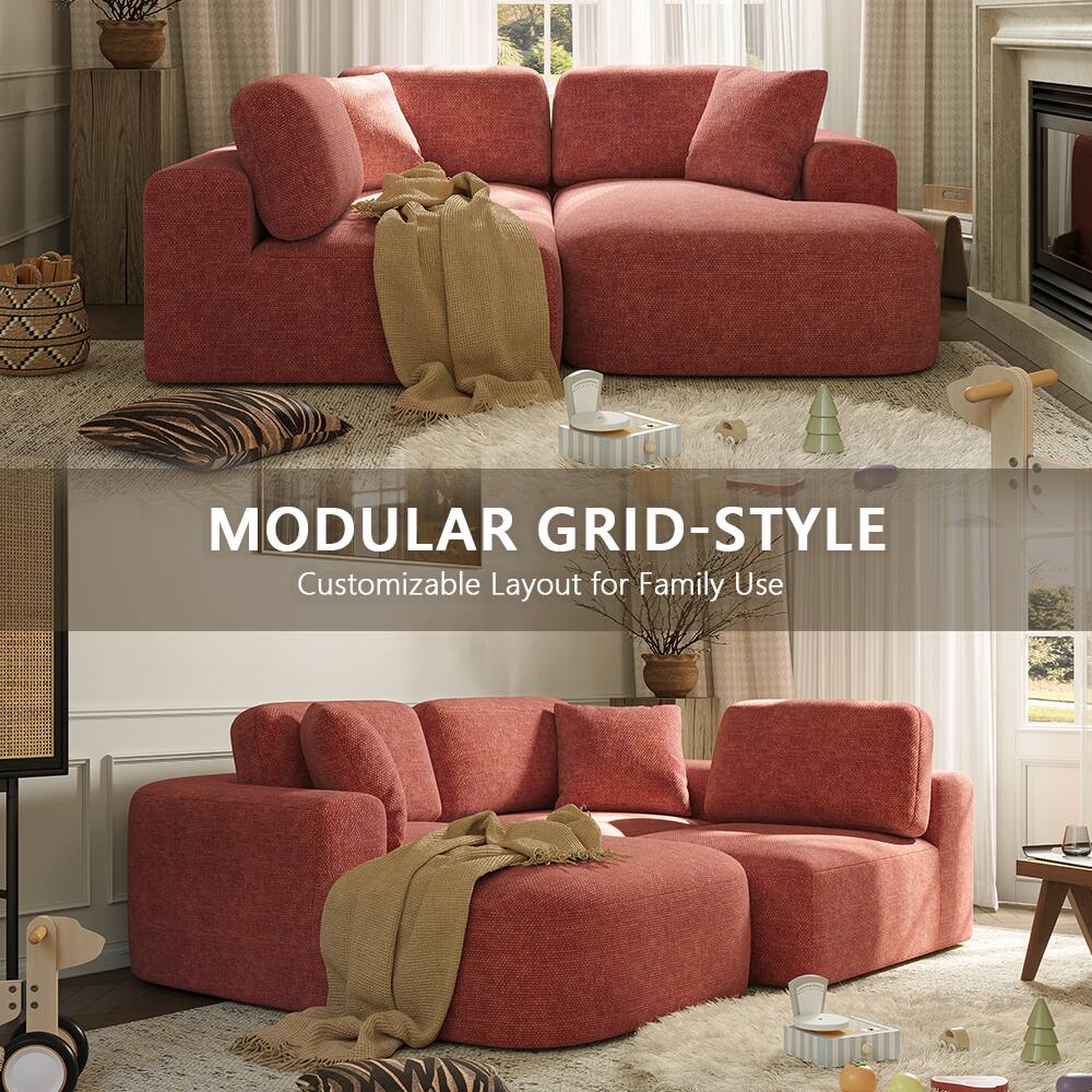 MODULAR GRID-STYLE  
Customizable Layout for Family Use