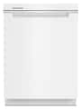 Whirlpool - 24 inch Top Control Built-In Stainless Steel Tub Dishwasher with 3rd Rack, Large Capacity, 47 dBA - White