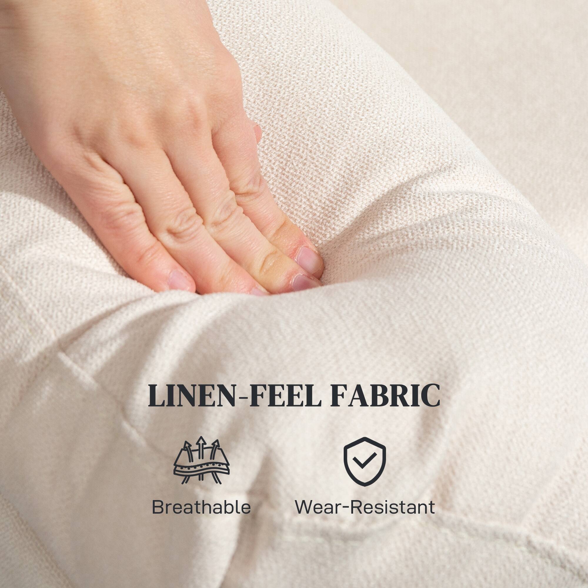 LINEN-FEEL FABRIC
Breathable
Wear-Resistant