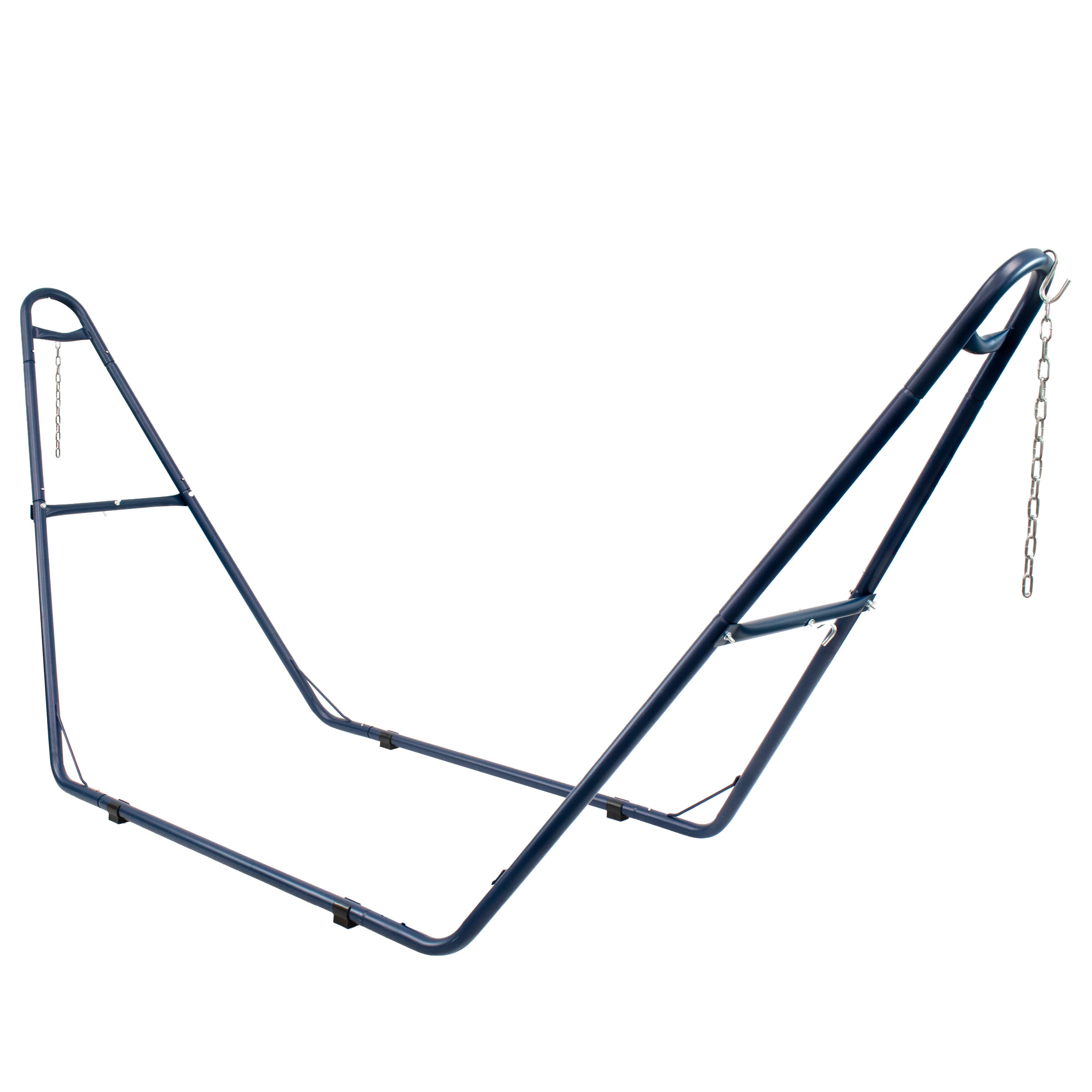 Sunnydaze - Powder-Coated Steel Universal Hammock Stand - 124 in - Blue