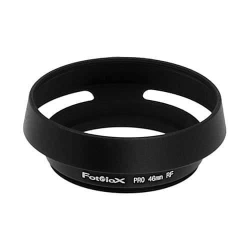 Fotodiox - Pro Angle Lens Hood Sun - 46mm Shade for RF Rangefinder Cameras - Black