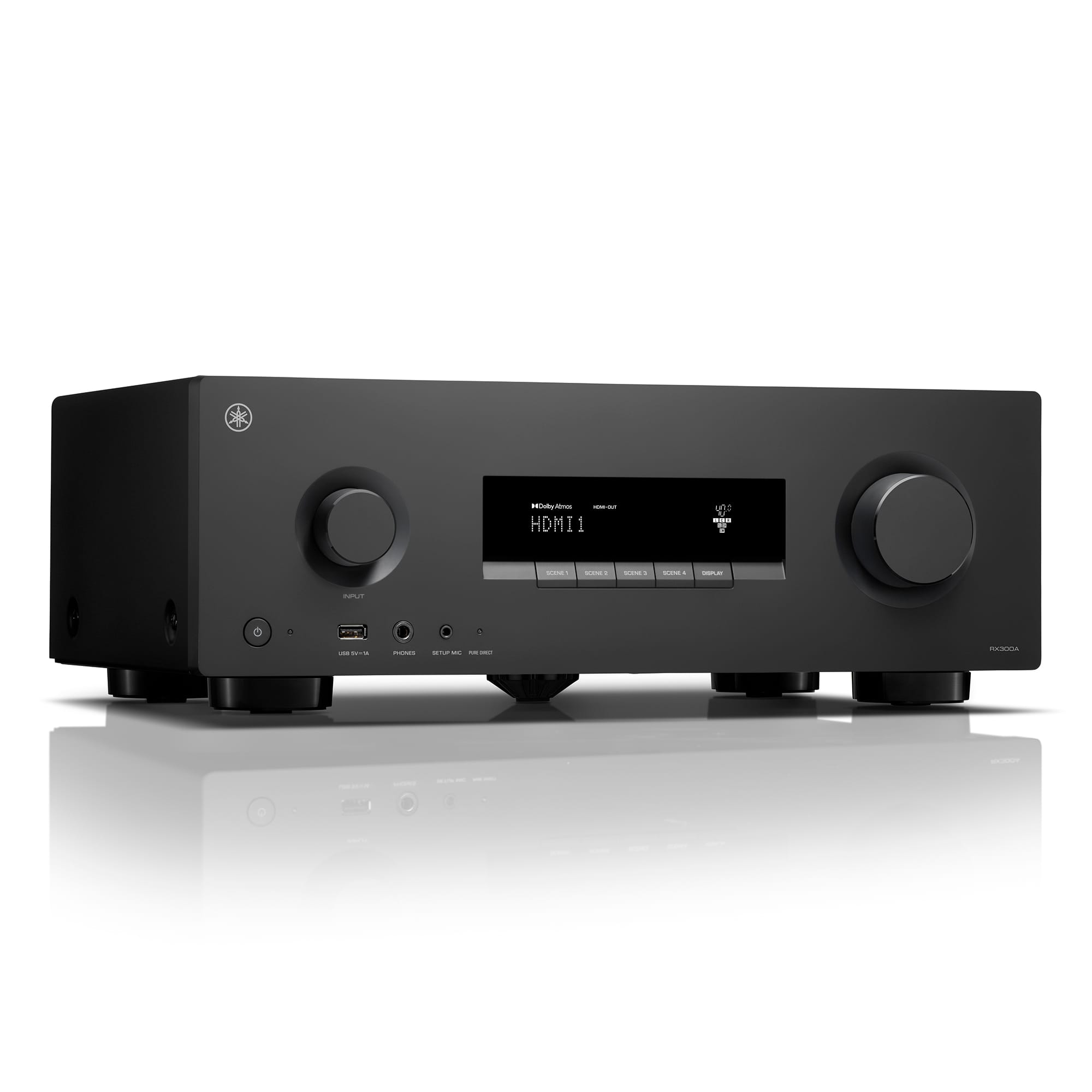 Yamaha RX V4A 5.2 channel AV Receiver with 8K HDMI and MusicCast