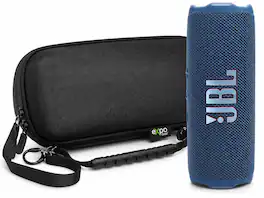 JBL - Flip 7 Waterproof Portable Speaker with Case - Blue