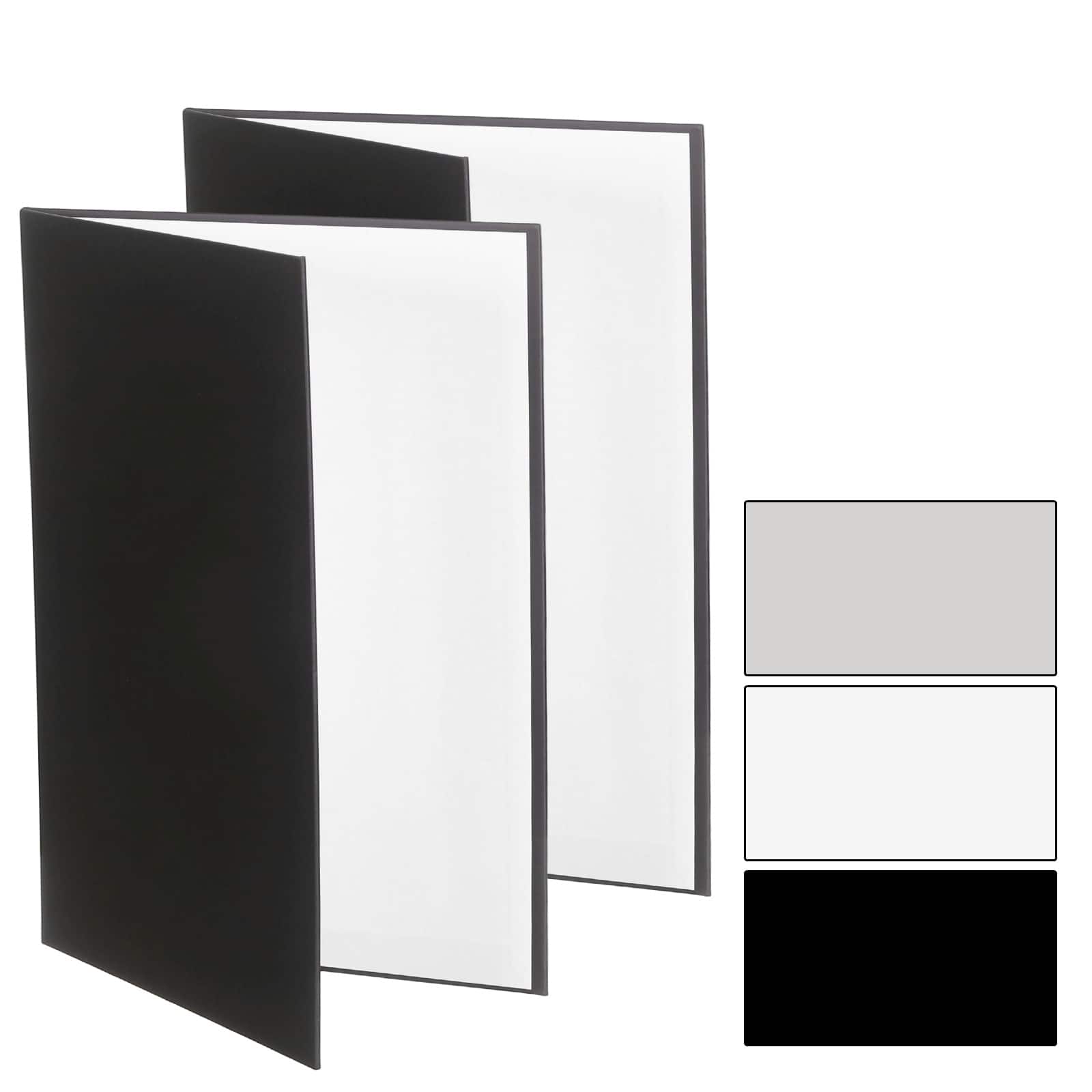 Unique Bargains - 2pcs 11"x8" 3-in-1 Foldable Reflector Cardboard for Still Life/Product/Food Photo