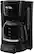 Left. Mr. Coffee - 12-Cup Programmable Coffeemaker - Black.
