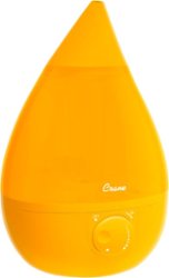 CRANE - 1 Gal. Drop Ultrasonic Cool Mist Humidifier - Orange - Front_Zoom