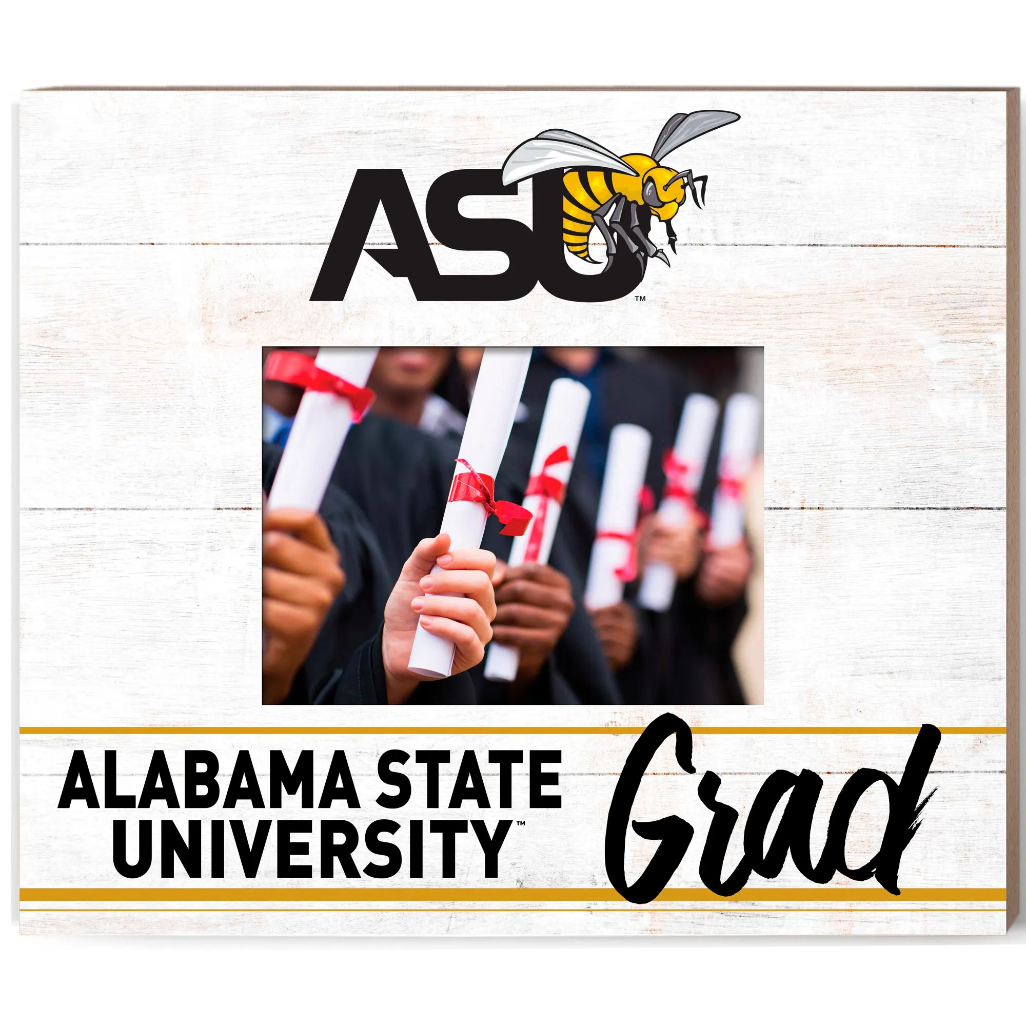 Alabama State Hornets 13.5" x 11.5" Grad Frame