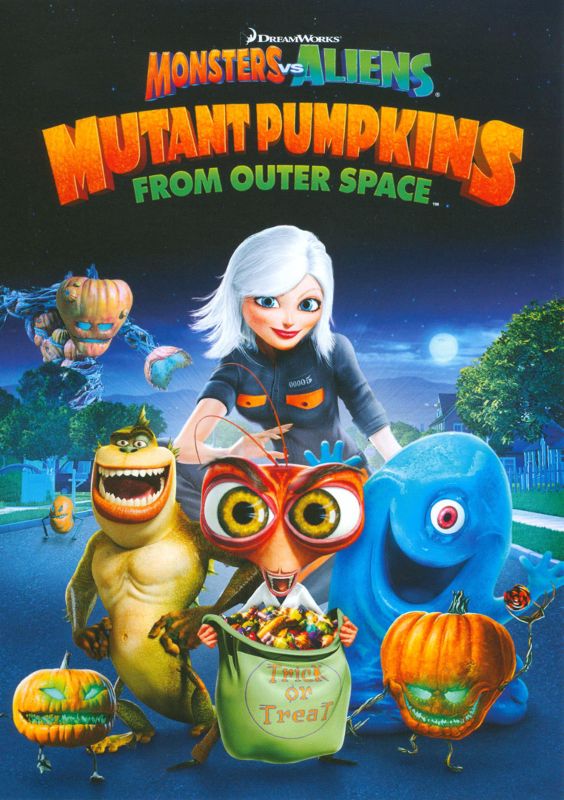 Customer Reviews Monsters Vs Aliens Mutant Pumpkins From Outer Space Dvd Best Buy