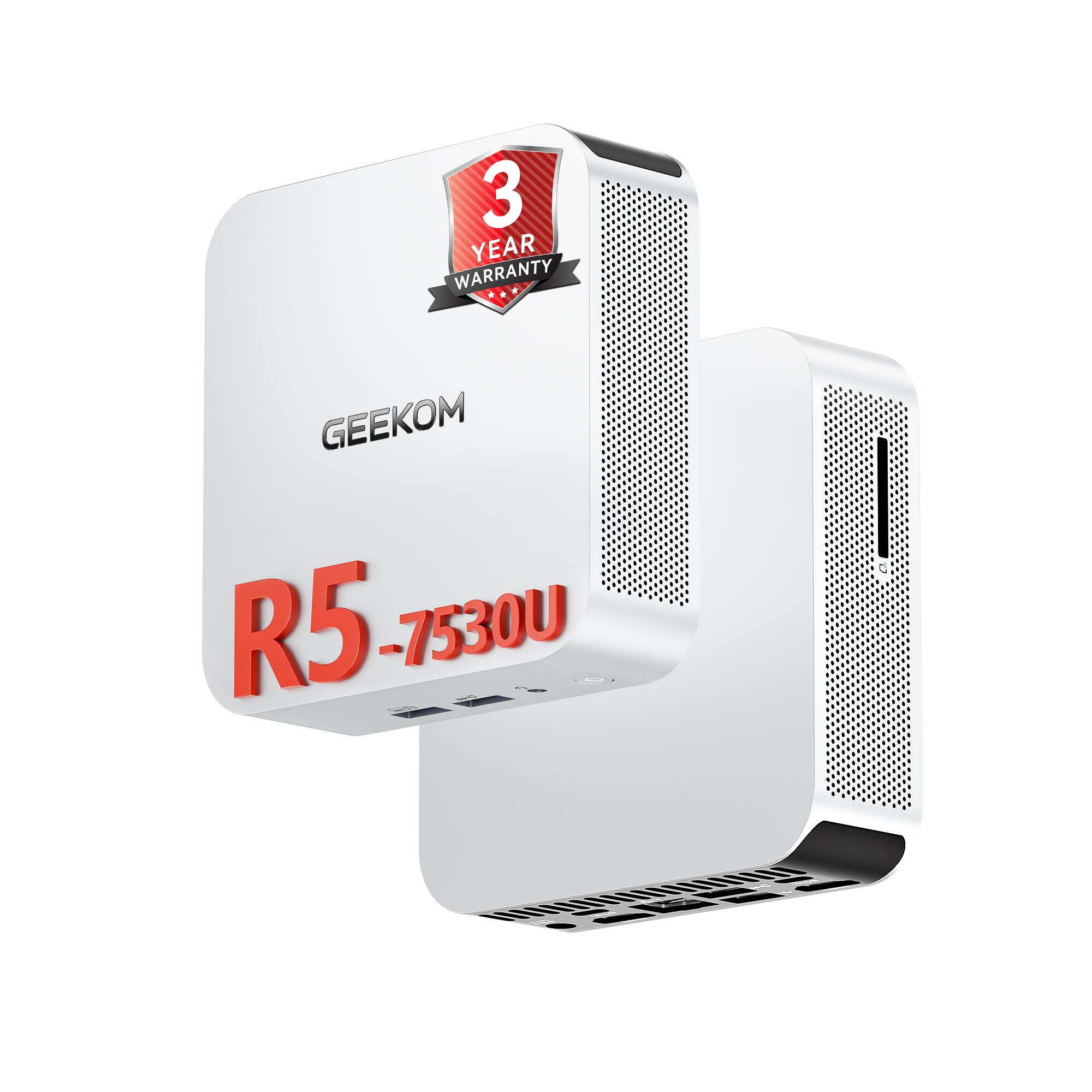 3 YEAR WARRANTY  
GEEKOM R5-7530U
