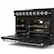 Alt View Zoom 14. Gordon Ramsay Series by Thor Kitchen 6.8 Cu. Ft Freestanding Gas Range with Stainless Steel Hardware - Black.
