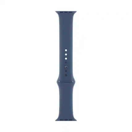 Front. Apple - Apple Watch Band FIT Apple 46MMM/L Blue Cobalt - Blue Cobalt.