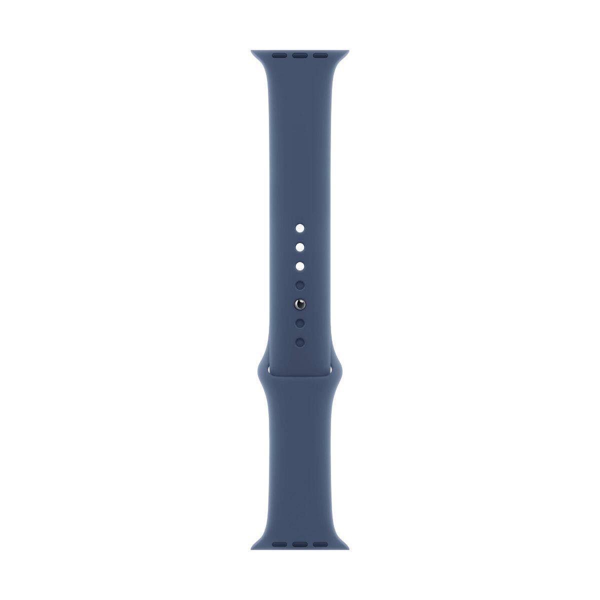 Front. Apple - Apple Watch Band FIT Apple 46MMM/L Blue Cobalt - Blue Cobalt.