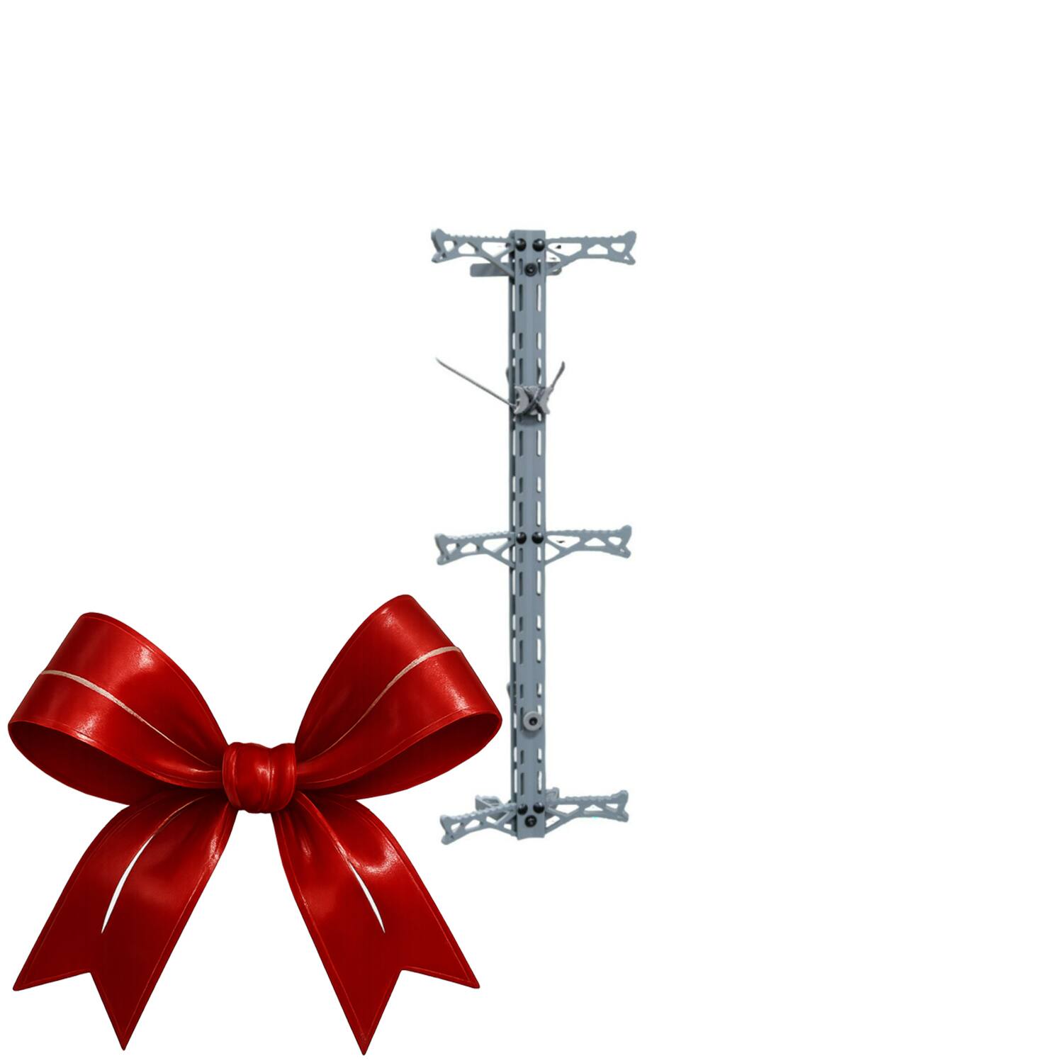 Angle. Hawk - Hawk Hunting Helium 30 Inch Gen 2 Climbing Stick with Helium Rope 1 Pack - Gray.