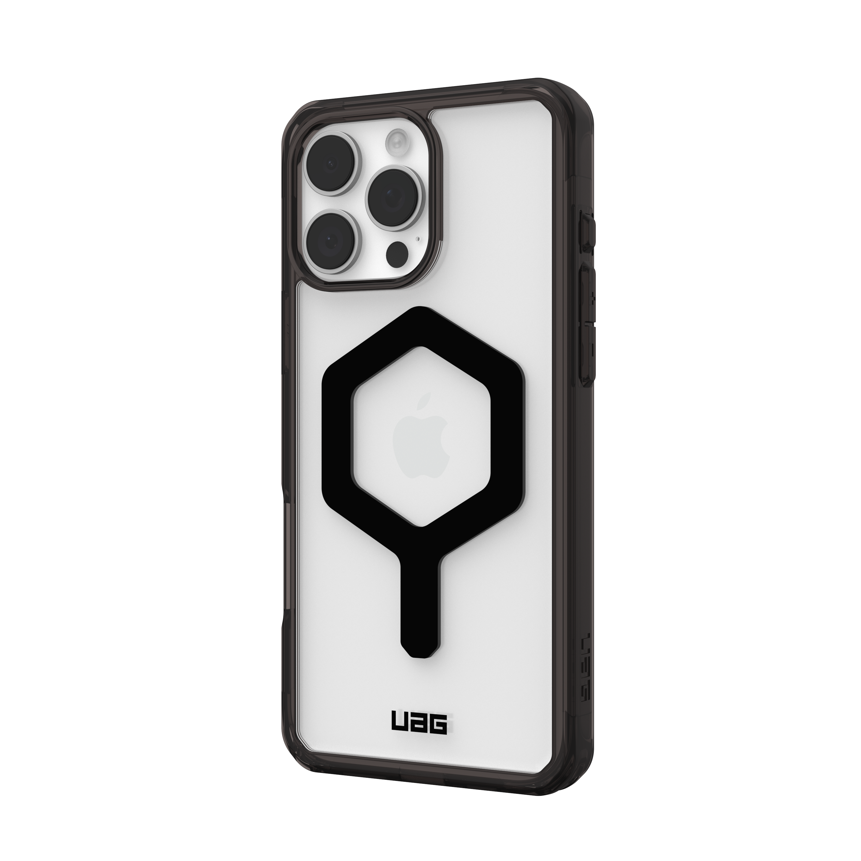 Alt View 1. UAG - Plyo Series Case with Magsafe for Apple iPhone 16 Pro Max - Black/Black.