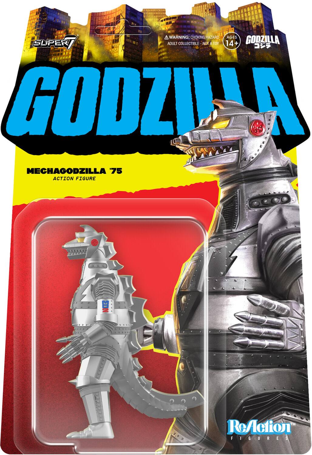 Super7 - Toho - ReAction Figures Wv7 - Mechagodzilla (1975) - Collectibles
