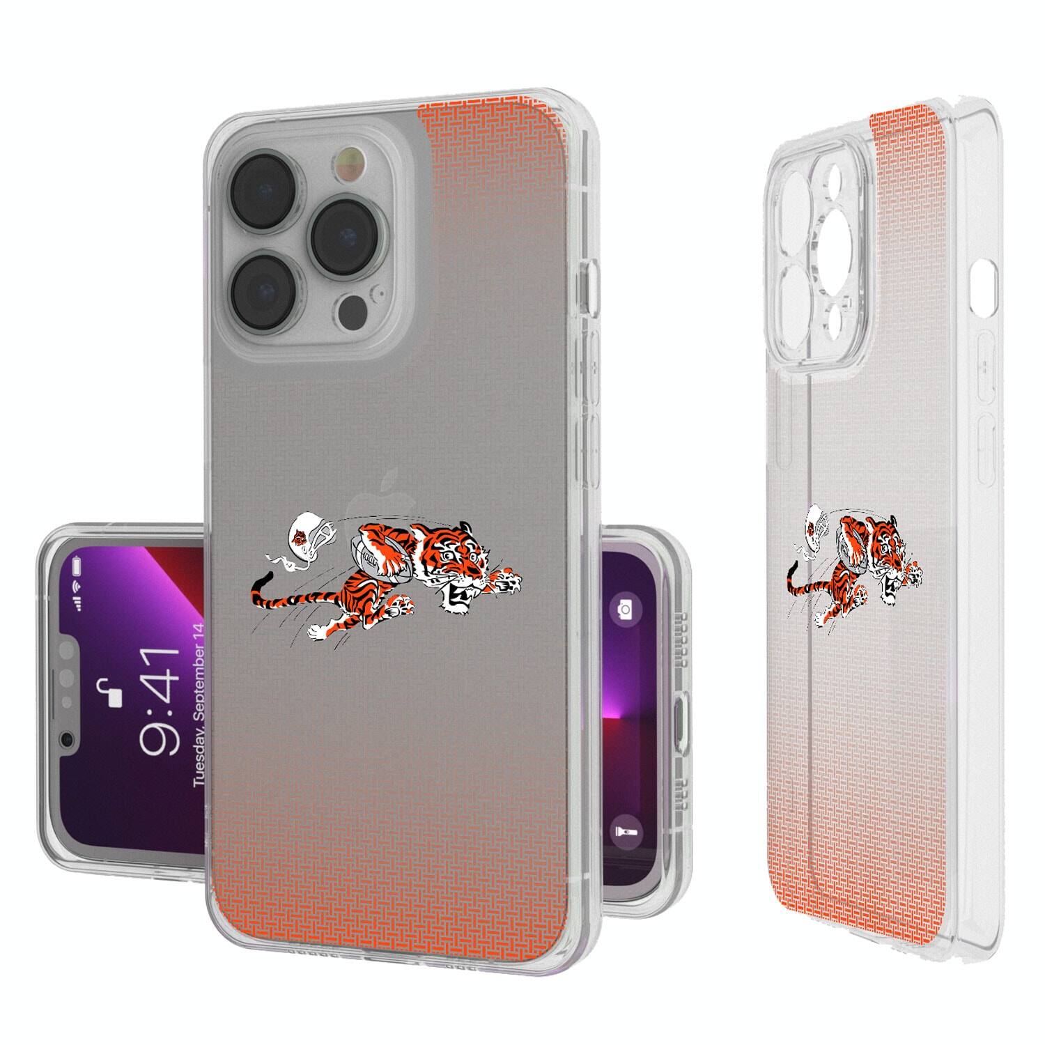 Keyscaper - NFL - Cincinnati Bengals Linen Logo iPhone Clear Case - 15 Pro - Multicolor price history on PriceWatchPro