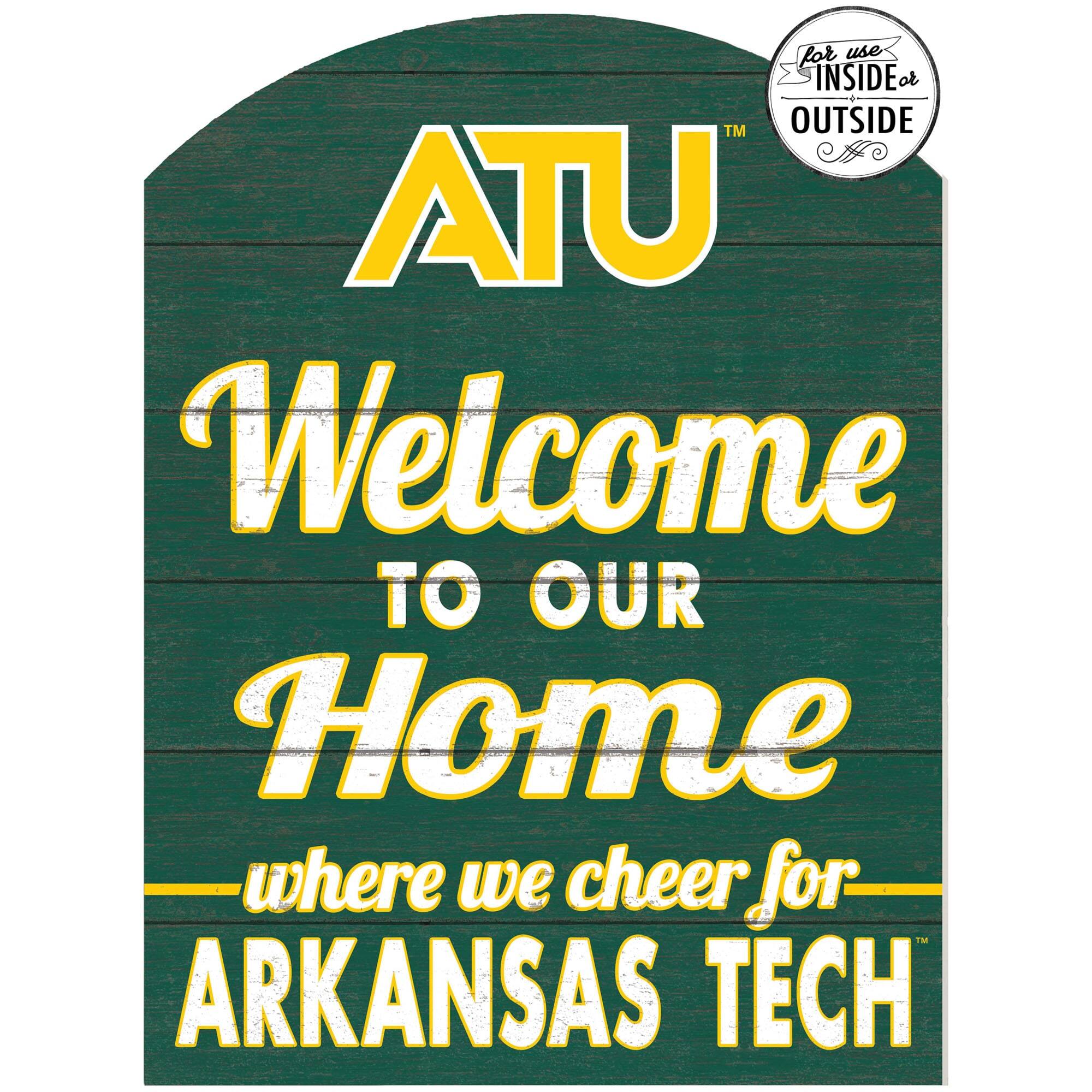 Arkansas Tech Wonder Boys 16'' x 22'' Indoor/Outdoor Marquee Sign