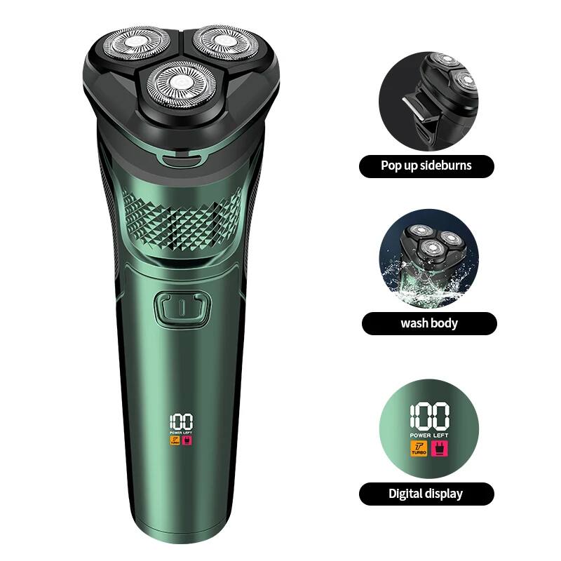 Pop up sideburns  
wash body  
100 PE  
P 100 POWER LEFT  
T FLE  
Digital display