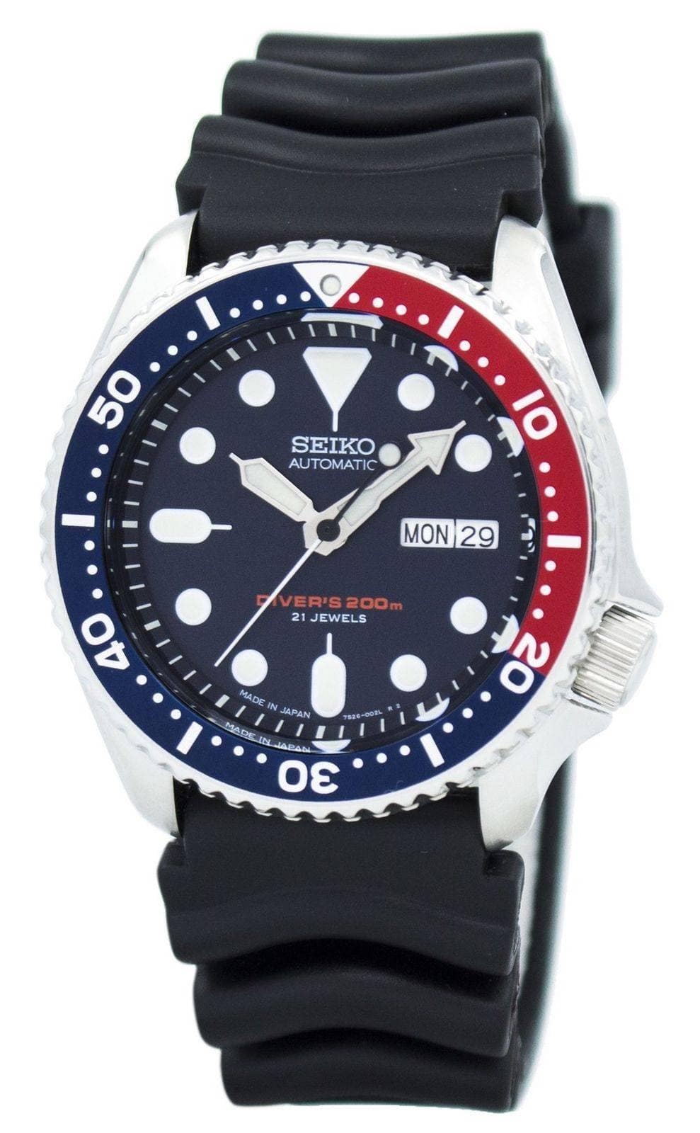 時計 SEIKO SKX009J Seiko SKX Automatic SKX009J1 Mens Watch Divers 200m Made in Japan