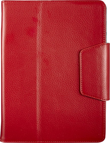 Front. Insignia™ - Case for Most 7" Tablets - Red.