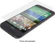 ZAGG - InvisibleShield Glass Screen Protector for HTC One (M9) Cell Phones - Clear - Angle