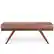Alt View 11. Simpli Home - Chanelle Mid Century Ottoman Bench - Distressed Umber Brown.