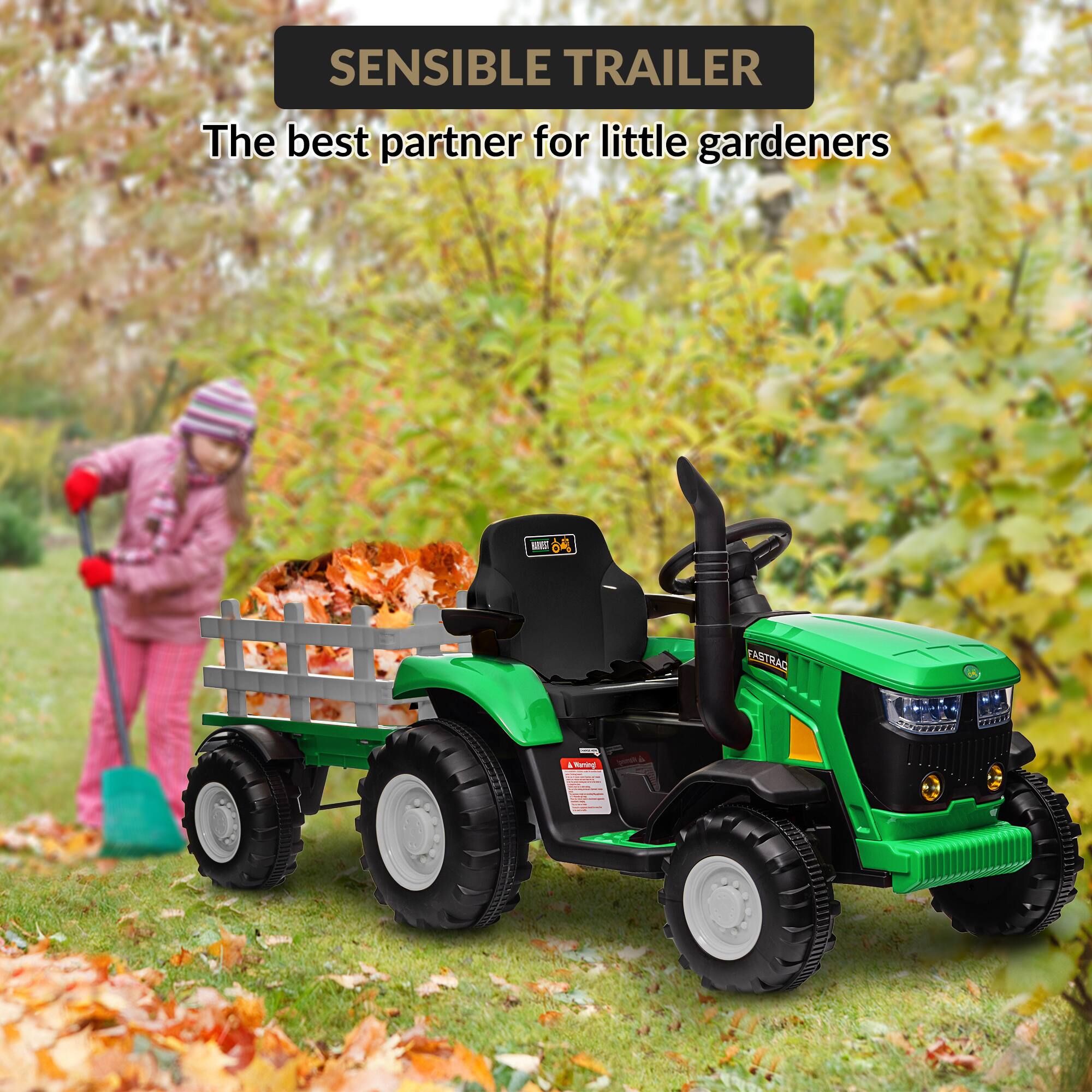SENSIBLE TRAILER  
The best partner for little gardeners
