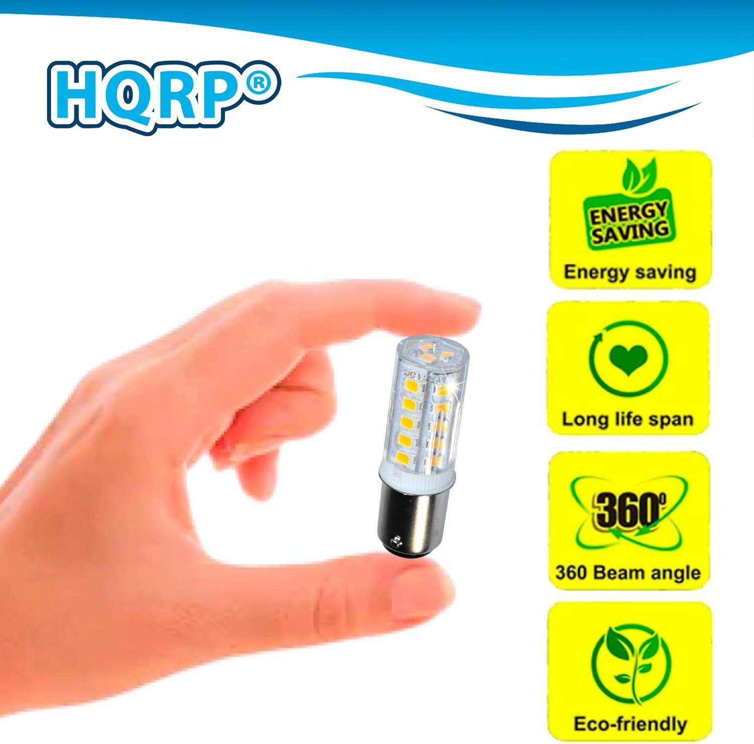 HQRP ENERGY SAVING  
- Energy saving  
- Long life span  
- 360° Beam angle  
- Eco-friendly
