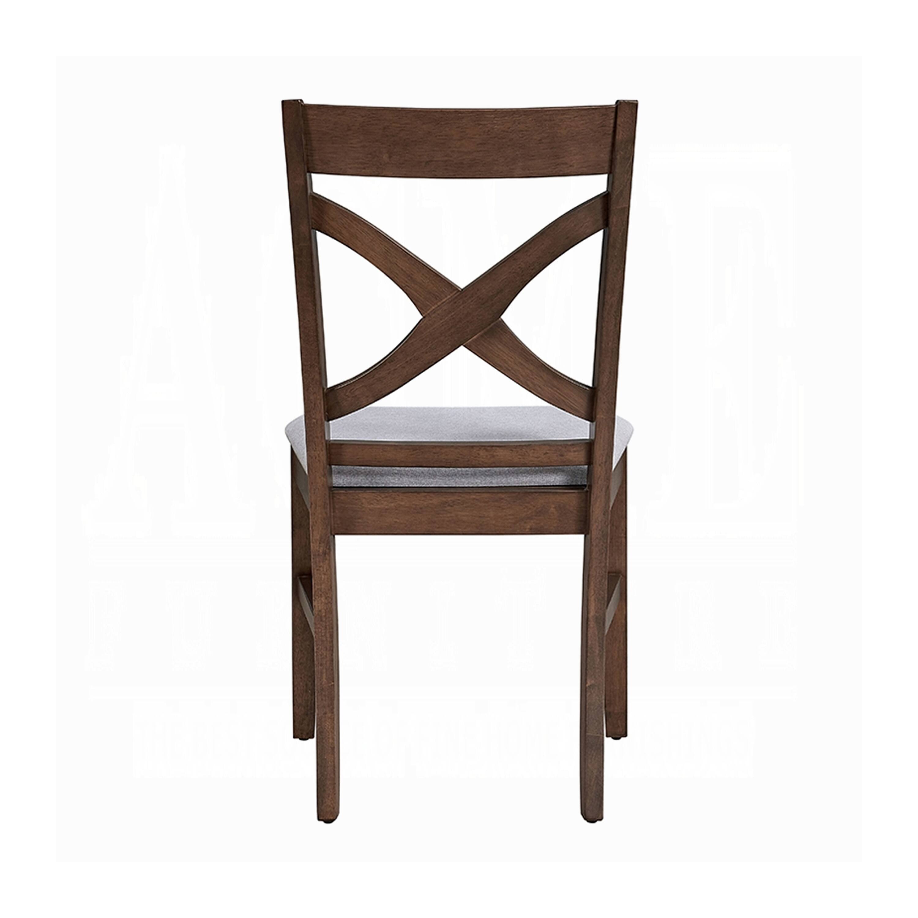 Alt View 2. Manhattan Lane - Feri Side Dining Chair Set of 2 - Brown, Gray.