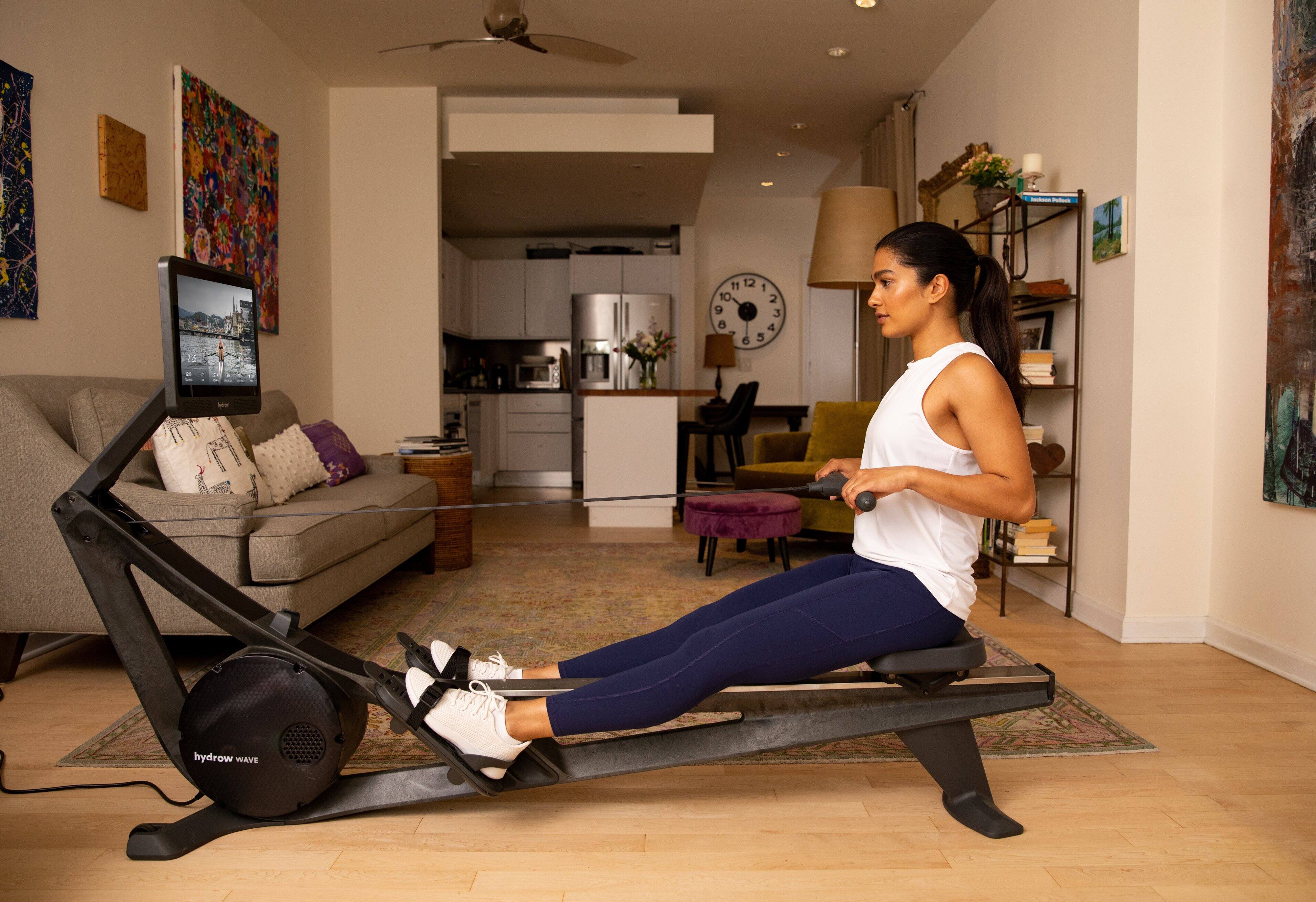 Alt View 11. Hydrow - Wave Rowing Machine - Black.