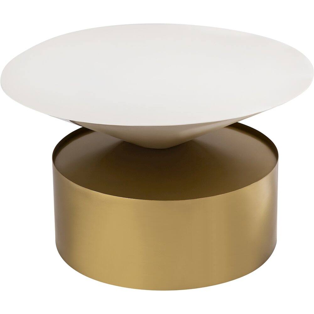 Alt View 3. Meridian Furniture - Damon White Coffee Table - White.