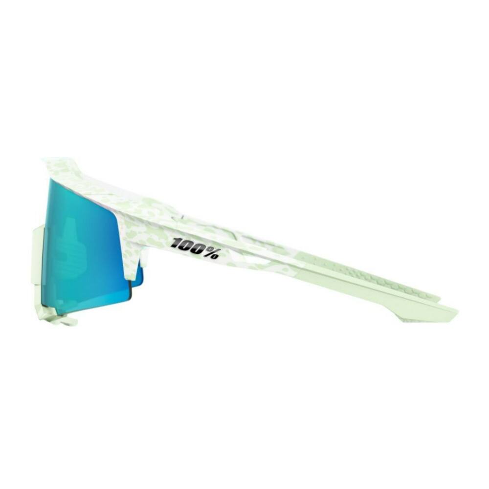 Back. 100% - 100 Percent Speedcraft LE Elly 2 Polished Light Green Sunglasses with TR90 Frame - Multicolor.