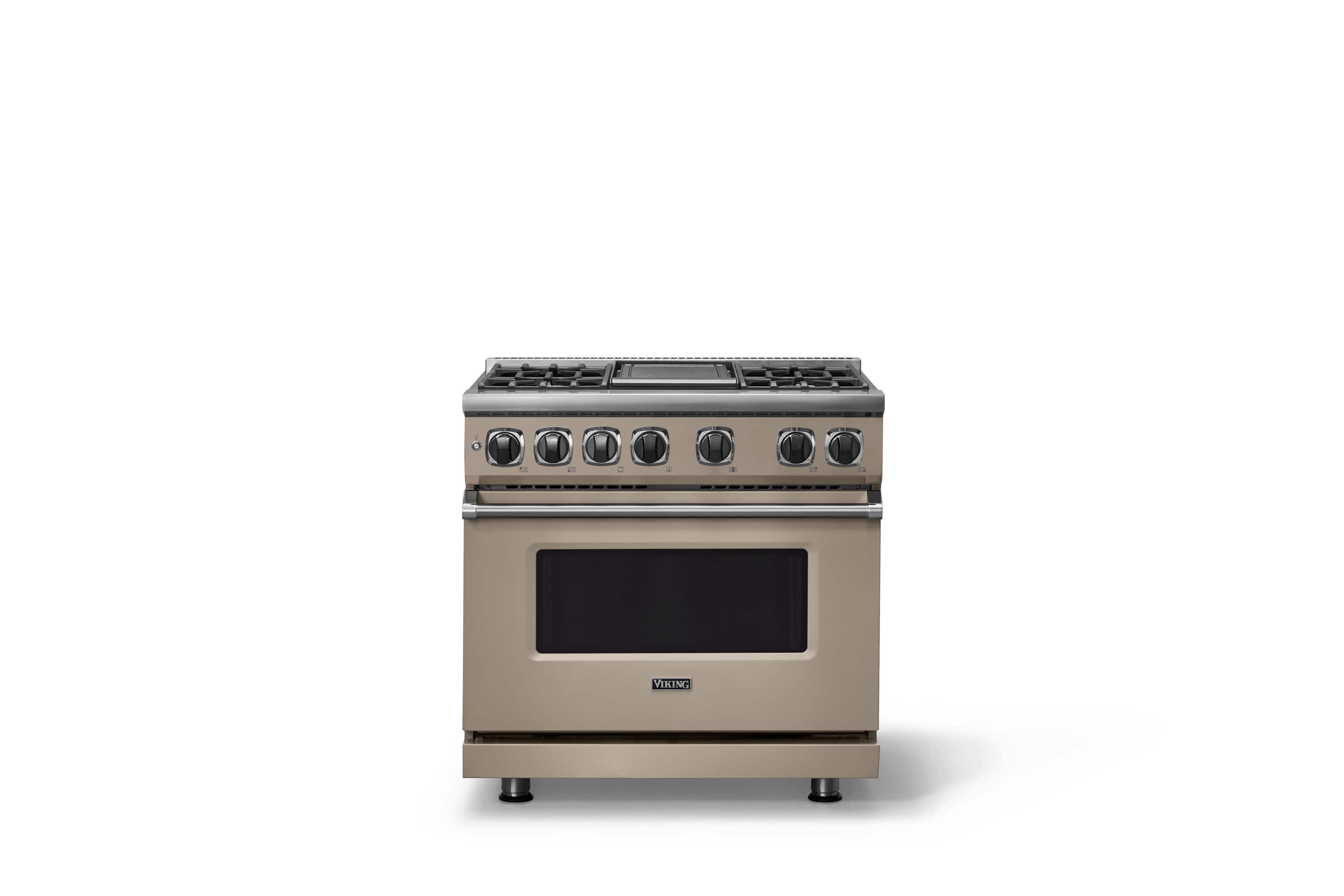 Viking - 36"W. 5.6 Cu. Ft. 7S Self-Clean Dual Fuel Range-Nantucket - Nantucket