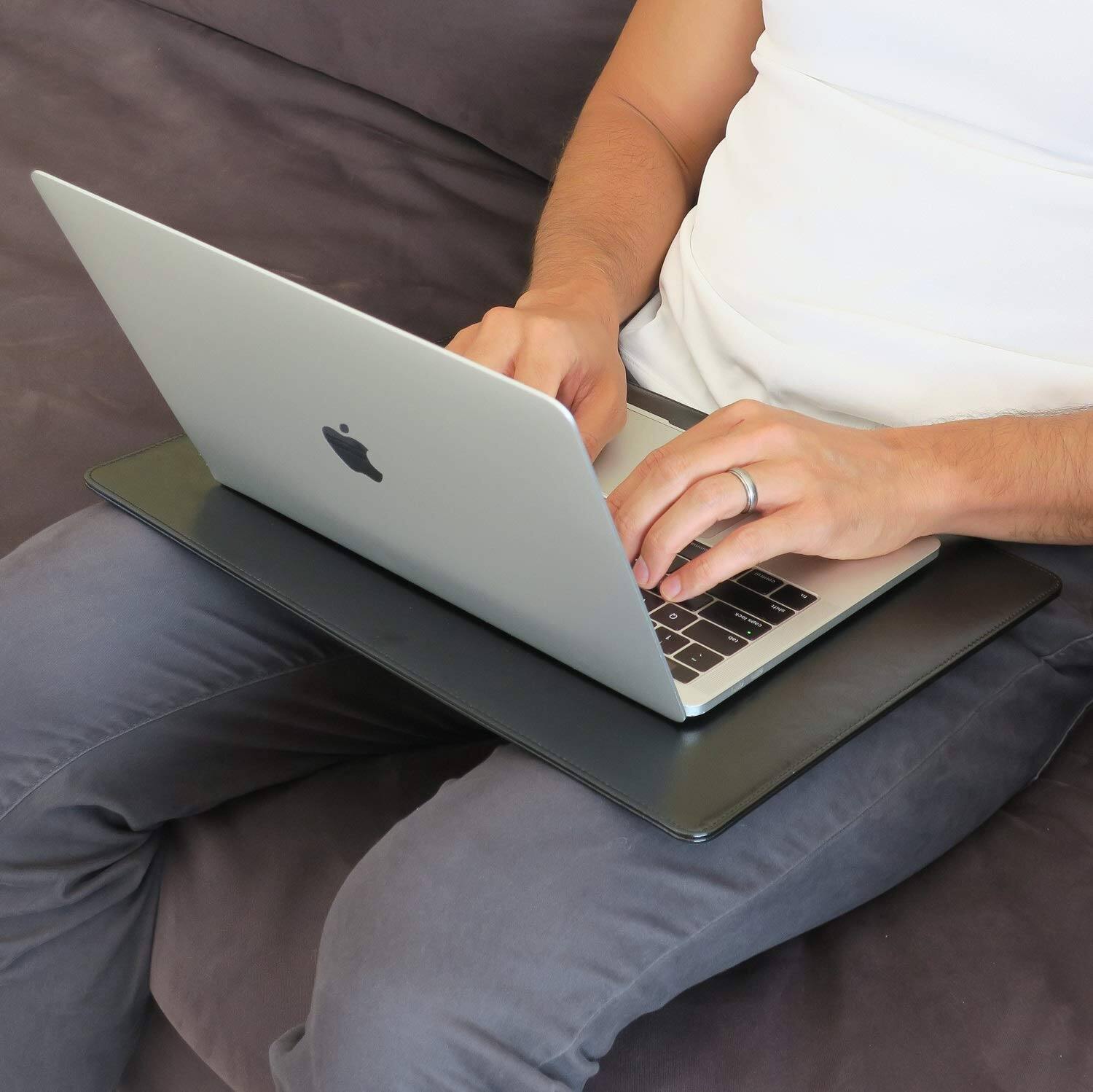 Back. HongFei - EMF Reducing Laptop and Surface Pad – EMF Blocking Liner Lowers High Frequency Radio and Electric Fields up to 99% - Black.