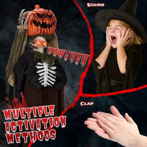 SOUND  
HOWL  
CLAP  
MULTIPLE ACTIVATION METHODS