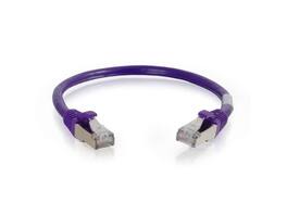 Cables to Go - C2G 14FT CAT6 SNAGLESS SHIELDED (STP) NETWORK PATCH CABLE - PURPLE