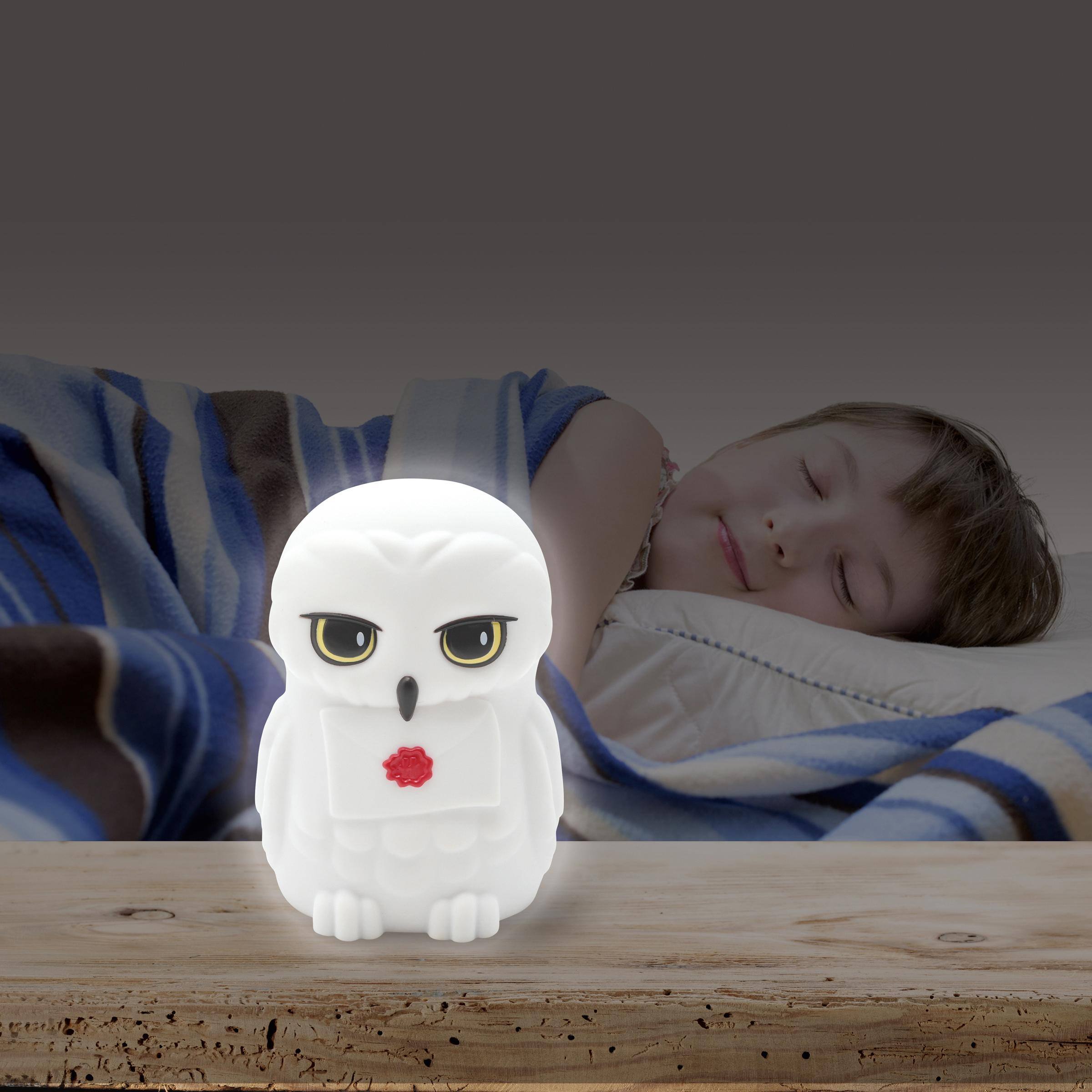 Alt View 3. Lexibook - Harry Potter Hedwig 3D Nightlight with Soft White Light.