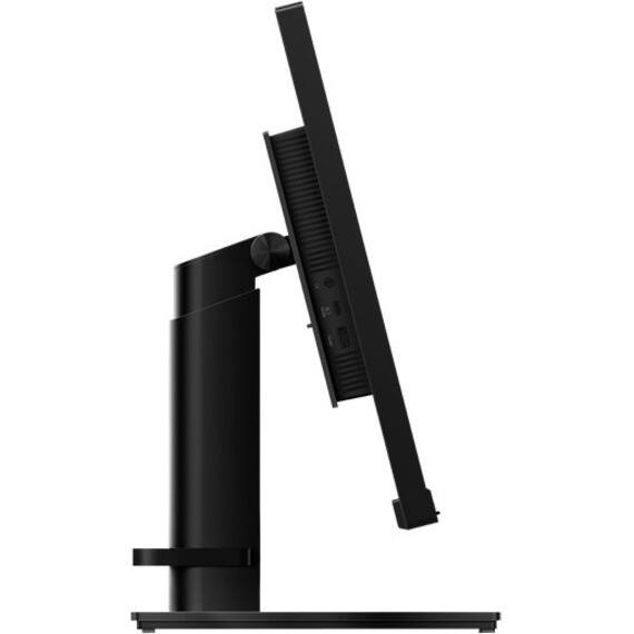 Back. Lenovo - 27" 4K UHD 3840x2160 IPS Monitor 62CBRAR6US - Black.