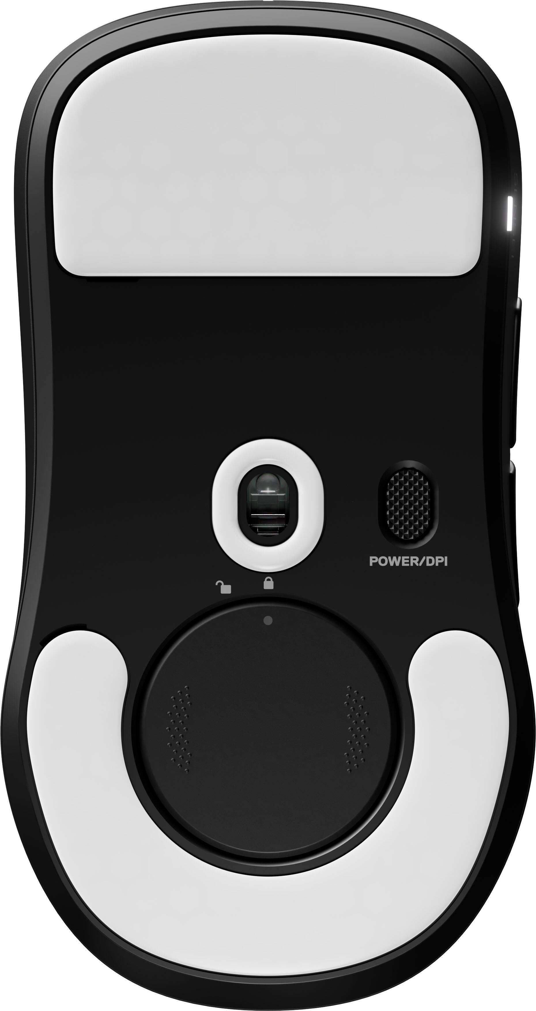 Alt View 12. SteelSeries - Sensei Pro Mini Wireless Optical Symmetrical Gaming Mouse with 8K Polling – Ultra-Wideband/RF for PC - Black.