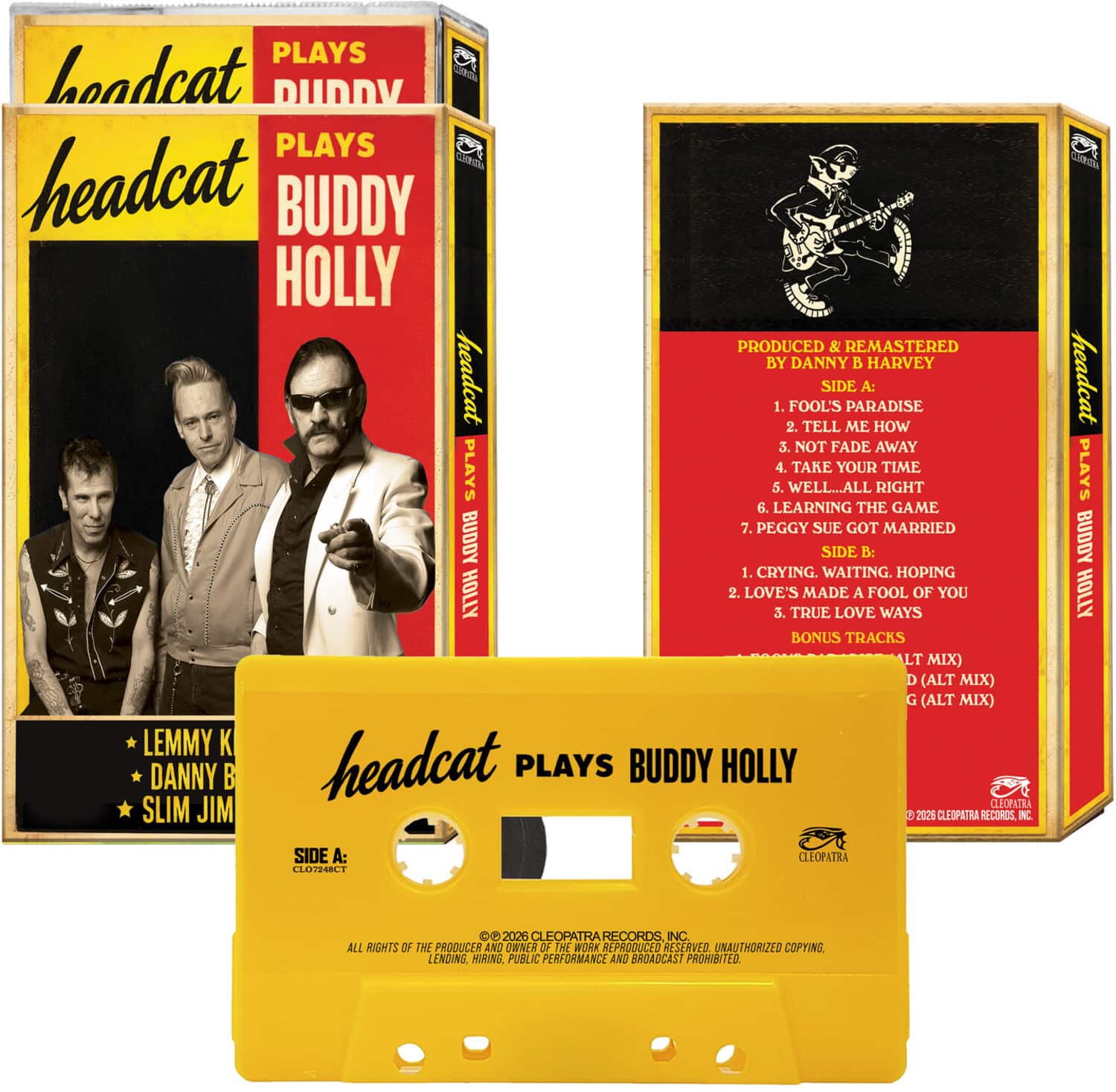 The Head Cat - Sings Buddy Holly   - CASSETTES