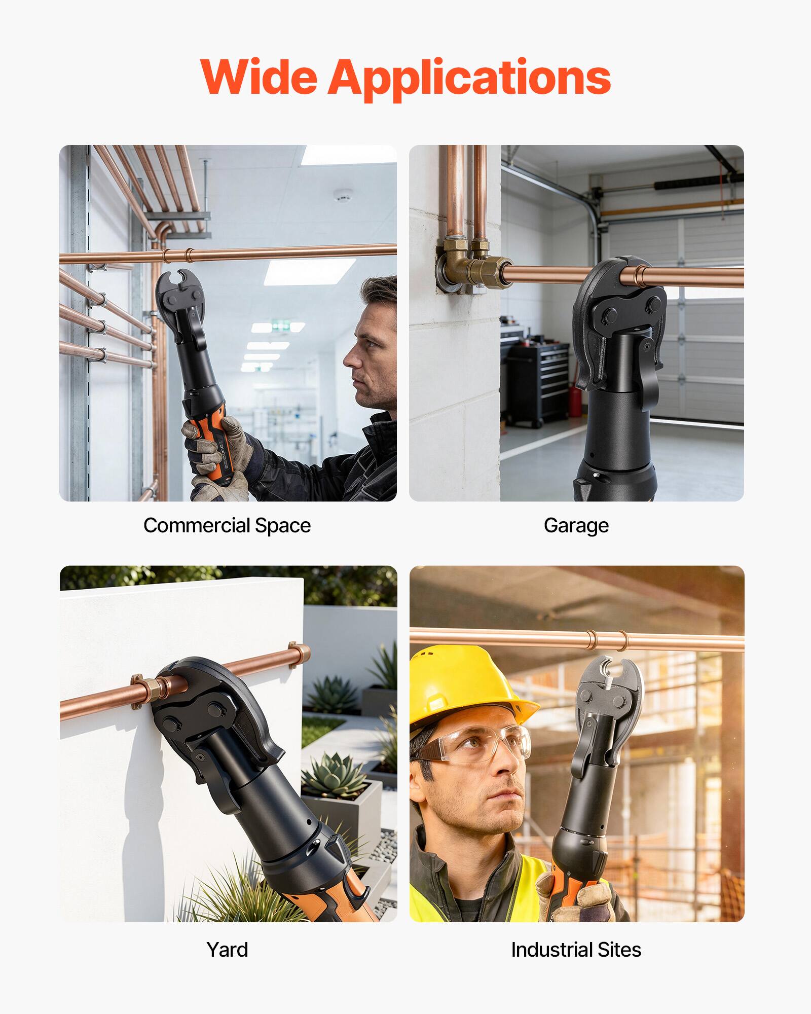 Wide Applications

- Commercial Space
- Garage
- Yard
- Industrial Sites