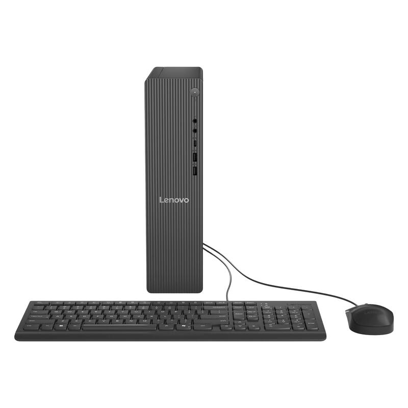 Alt View 2. Lenovo - Lenovo - IdeaCentre Tower Desktop - Intel Core Ultra 7 Processor 265 - 32GB RAM - 2TB SSD - Luna Grey - Luna Grey.