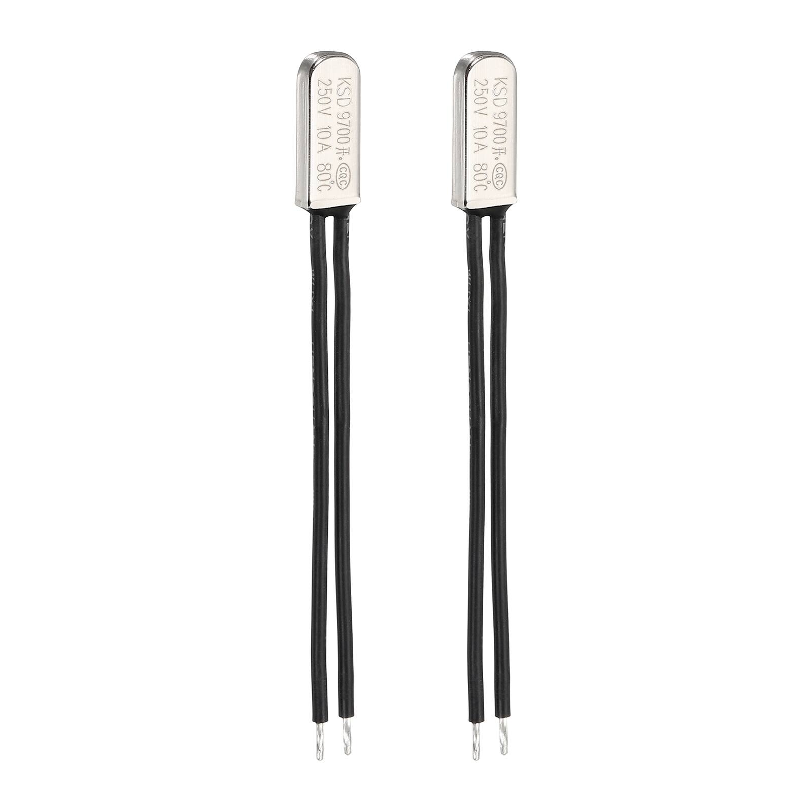 250V 10A 80C  
KSD 9700. CQC  
250V 10A 80C  
KSD 9700. CQC