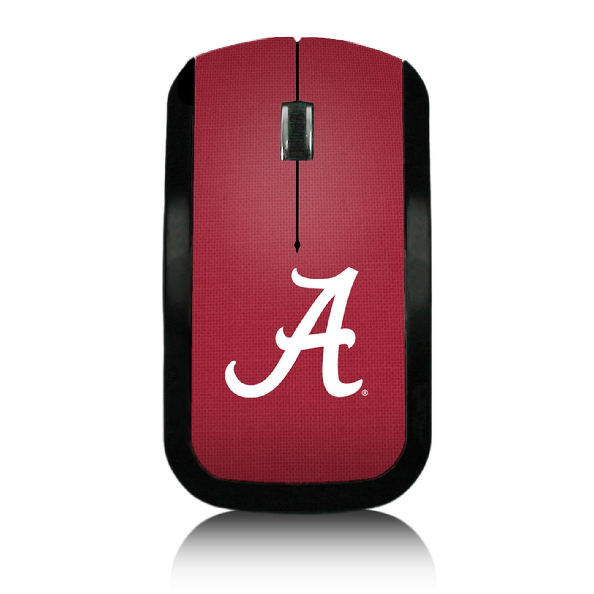 Keyscaper - Alabama Crimson Tide Primary Logo Solid Design Wireless Mouse - Wireless - Multicolor