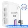 Waterdrop - WD-G3P800 Reverse Osmosis System, 800 GPD Fast Flow, NSF/ANSI 42 & 53 & 58 & 372 Certified, 3:1 Pure to Drain - White