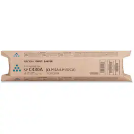 Ricoh - SP C430A Original Toner Cartridge - Laser - Cyan - 1 Each