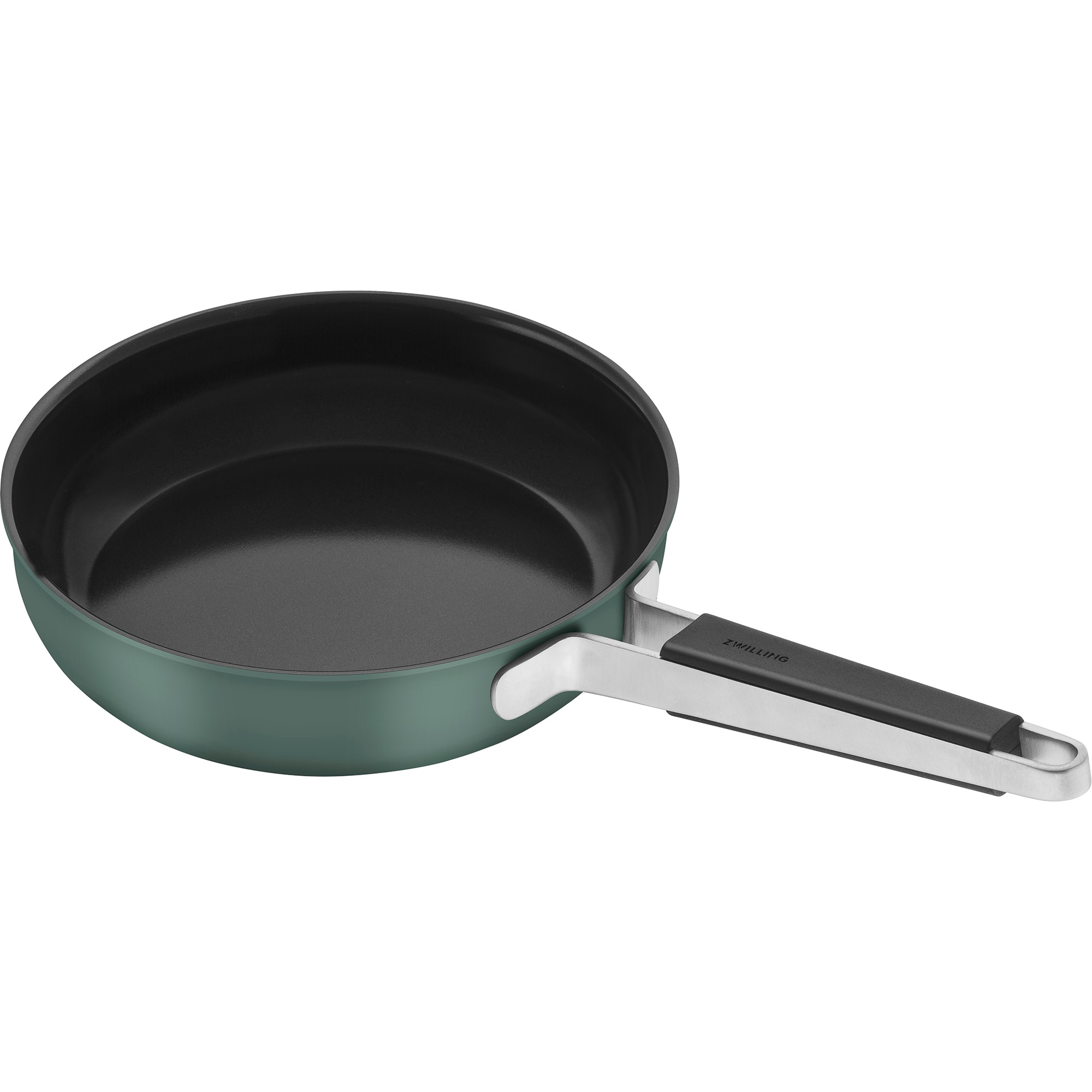 ZWILLING - Pure 9.5-inch Stainless Steel Ceramic Nonstick Fry Pan - Green