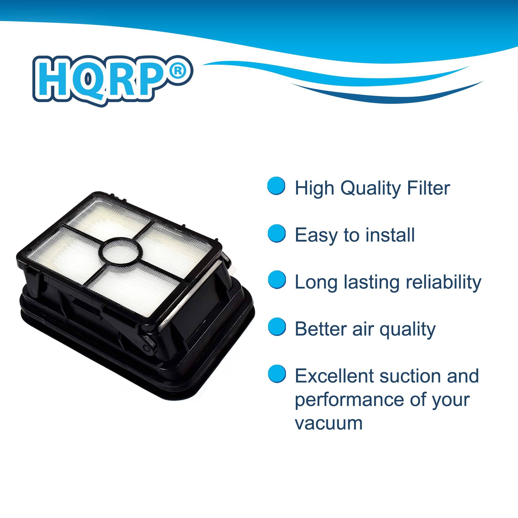 HQRP®

- High Quality Filter
- Easy to install
- Long lasting reliability
- Better air quality
- Excellent suction and performance of your vacuum